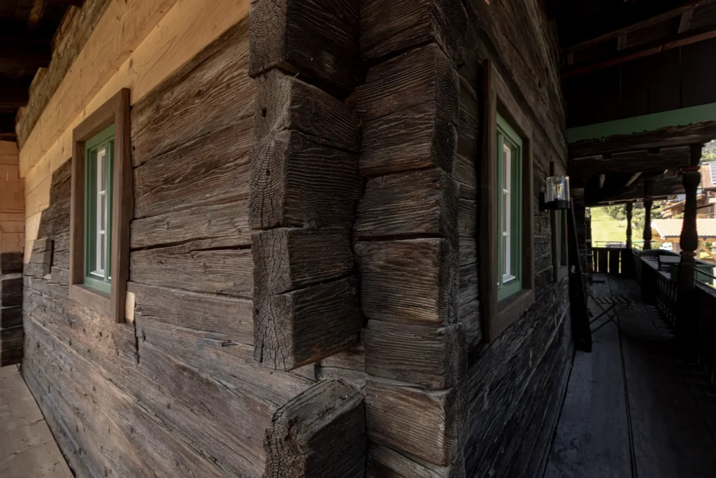 Historisches Ferienhaus Bayern Holzblock Moarhaus